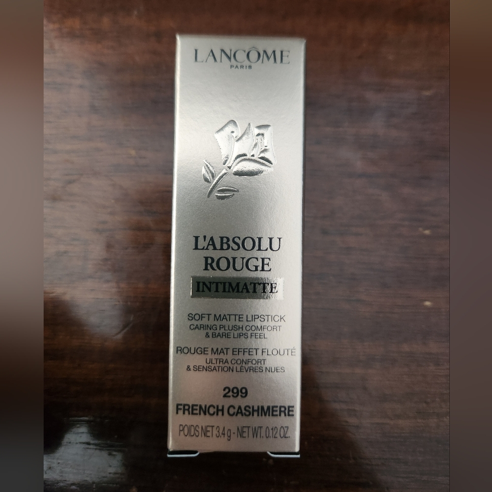 Lancome l'absolute rouge intimatte "french cashmere"